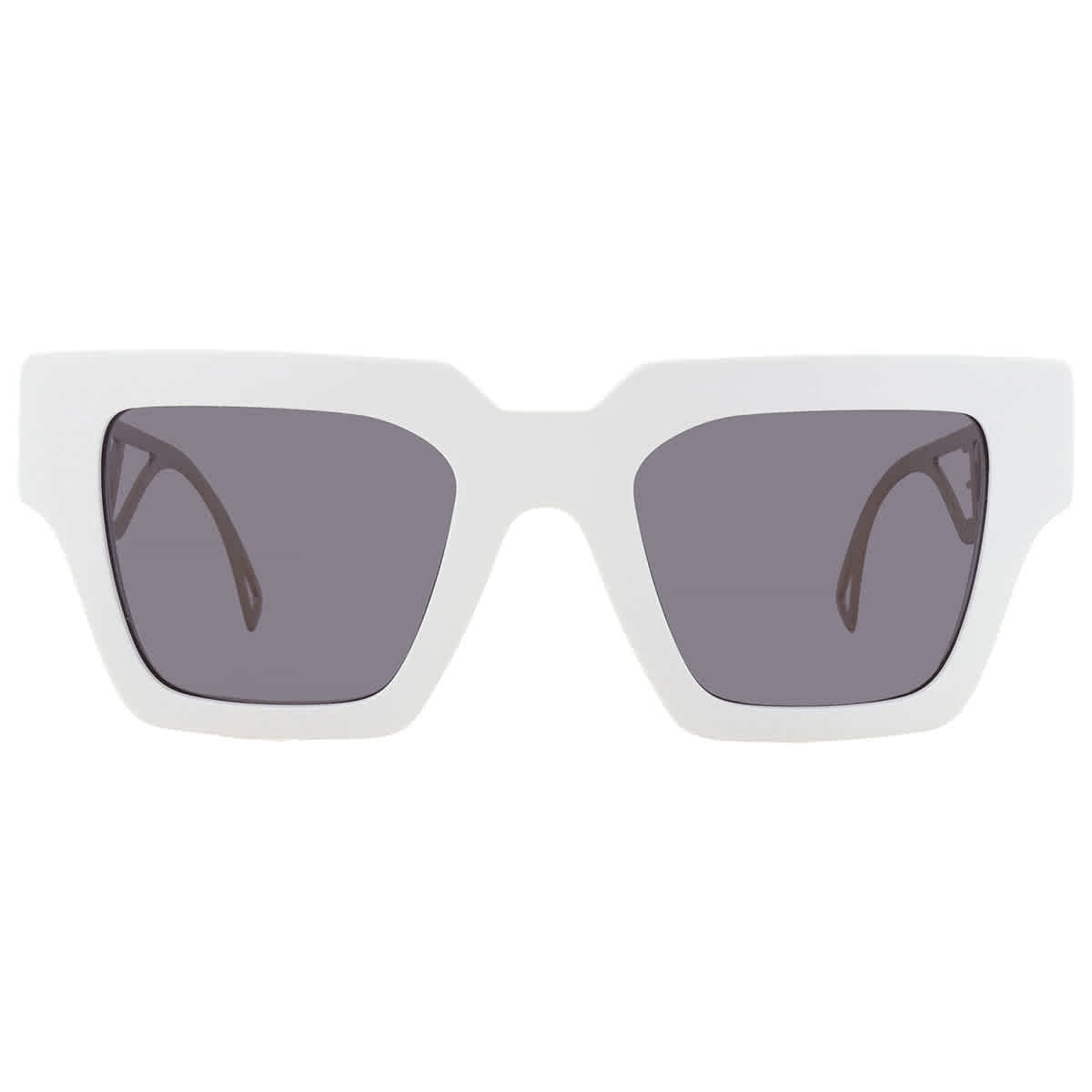 Versace Women's Square Sunglasses VE4431 401/87 White Frame