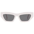 thumbnail image 1 of Versace VE 4432U Plastic Womens Fashion Sunglasses White 53mm Adult, 1 of 3