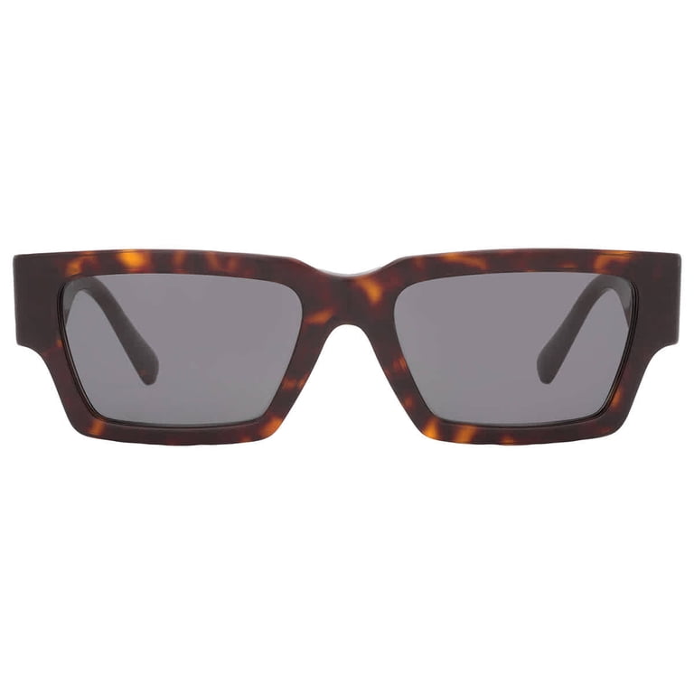 Versace VE 4459 Plastic Unisex Rectangle Sunglasses Havana  display picture 1