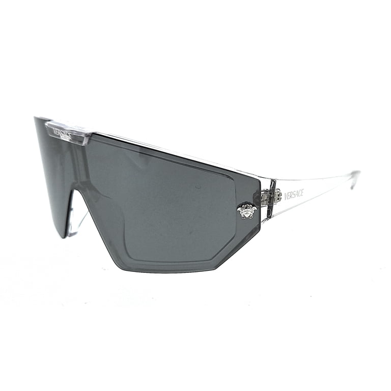 Versace VE 4461 Plastic Unisex Shield Sunglasses Crystal  display picture 1