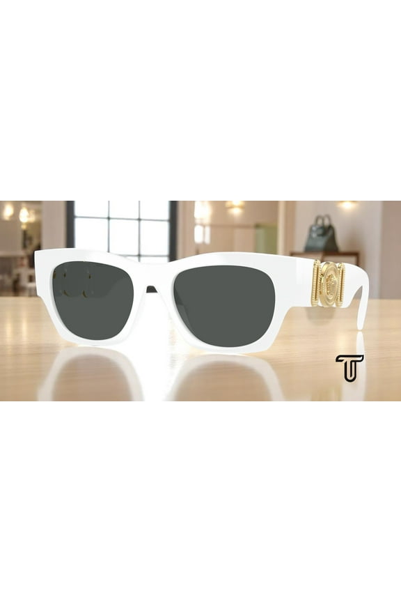 VE 4479U Plastic Unisex Pillow Sunglasses White 52mm Adult