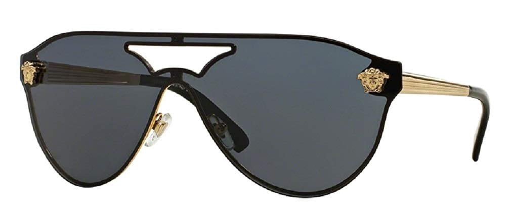 NEW VERSACE VE2161 100287 SUNGLASSES Versace VE2161B 100287 Gold Sunglasses for Woman – LookerOnline main image 3