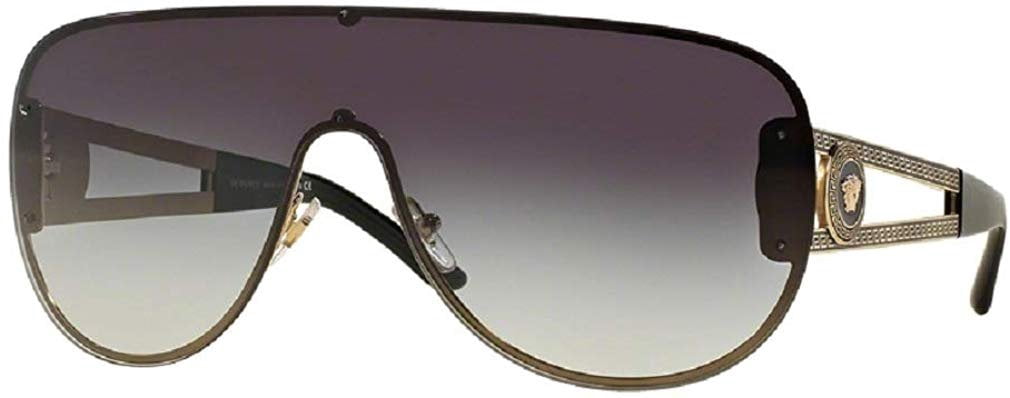 New! Versace Pale Gold 41m Sunglasses VERSACE VE2166 12528G Pale Gold Pilot Women main image 4