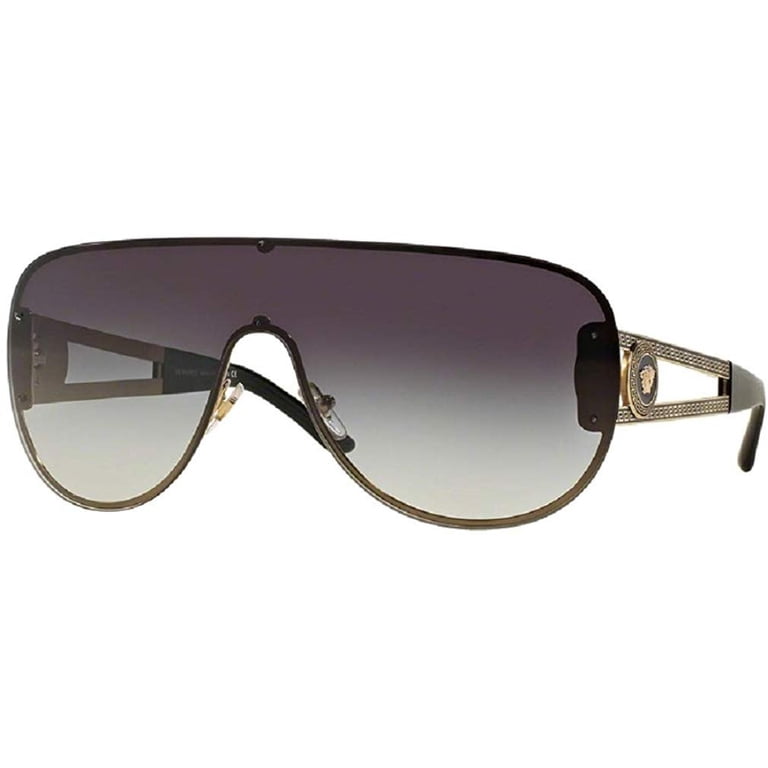 New! Versace Pale Gold 41m Sunglasses VERSACE VE2166 12528G Pale Gold Pilot Women main image 3
