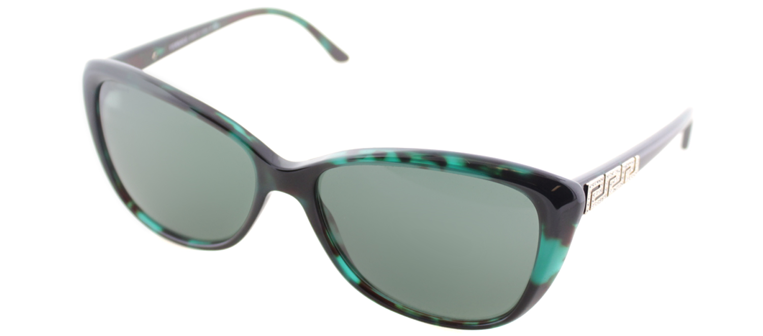 Versace Green blue Sunglasses cateye Versace VE2273 Cat Eye Sunglasses | Fashion Eyewear main image 3