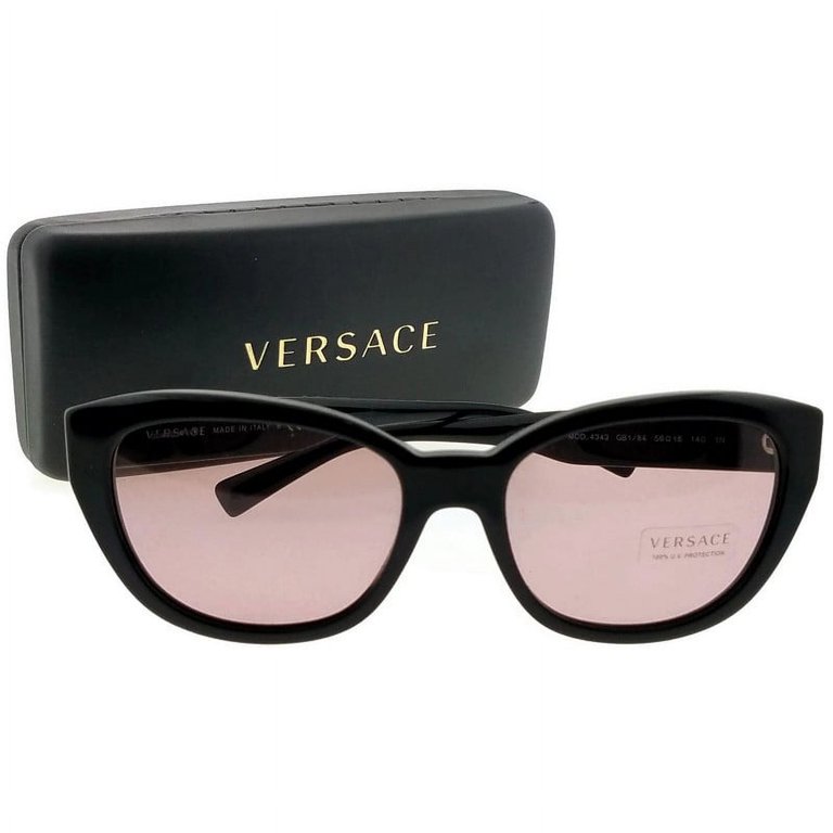 Versace Black Frame Sunglasses with Purple Lenses 21234453_51222203_600.jpg main image 3