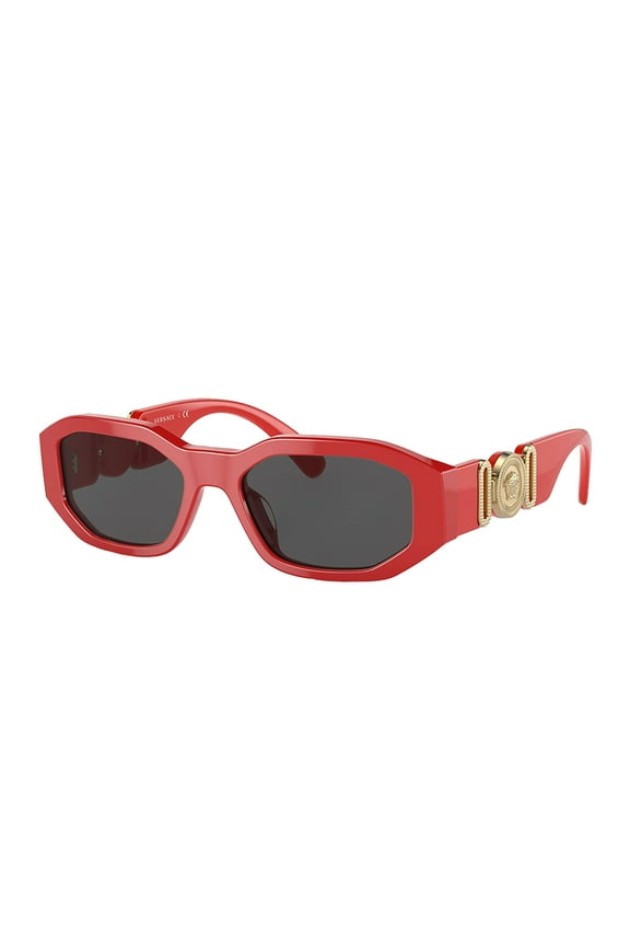 VK 4429U Plastic Unisex Irregular Sunglasses Red 48mm Adult