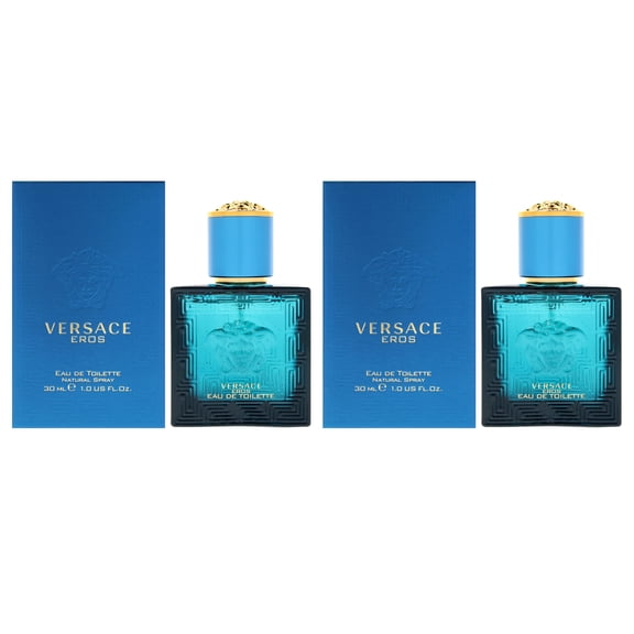 Versace Versace Eros - Pack of 2 , 1 oz EDT Spray