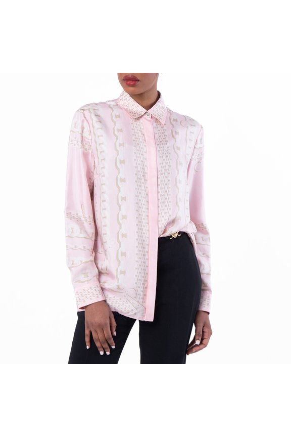 Soft Pink Silk Shirt (Women's)