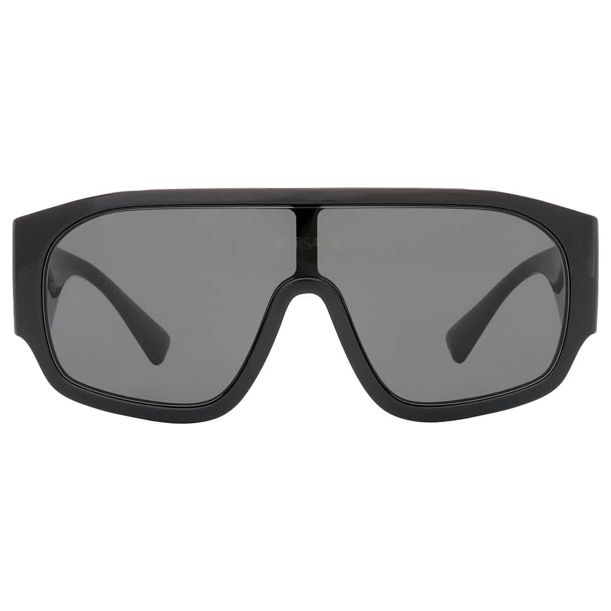 Versace VE4439 GB1/87 Women's Sunglasses, Black Frame, Dark