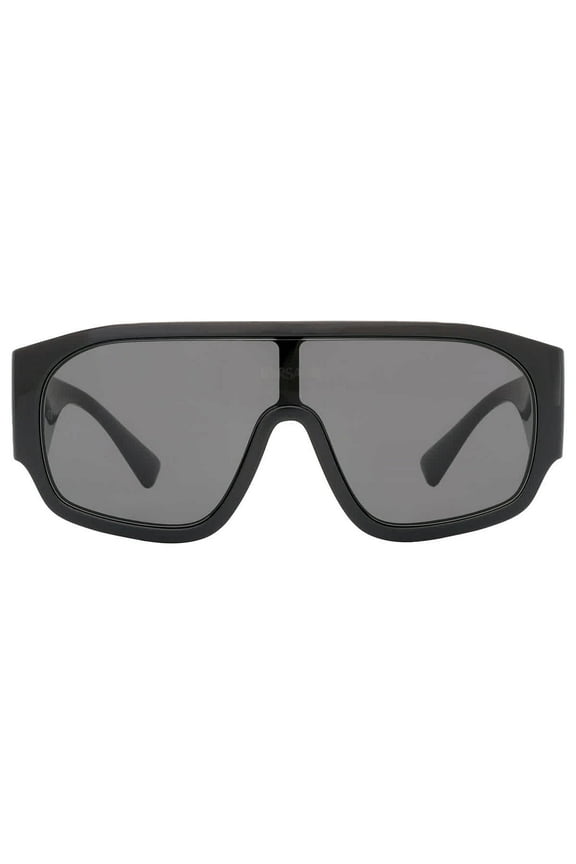 VE 4439 Plastic Womens Shield Optical Sunglasses Black 33mm Adult