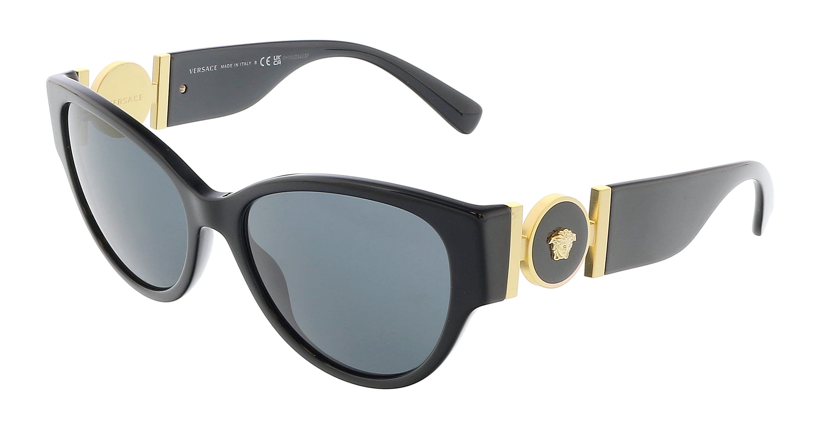 Versace Woman Sunglasses Black Frame, Dark Grey Lenses Versace Women main image 4