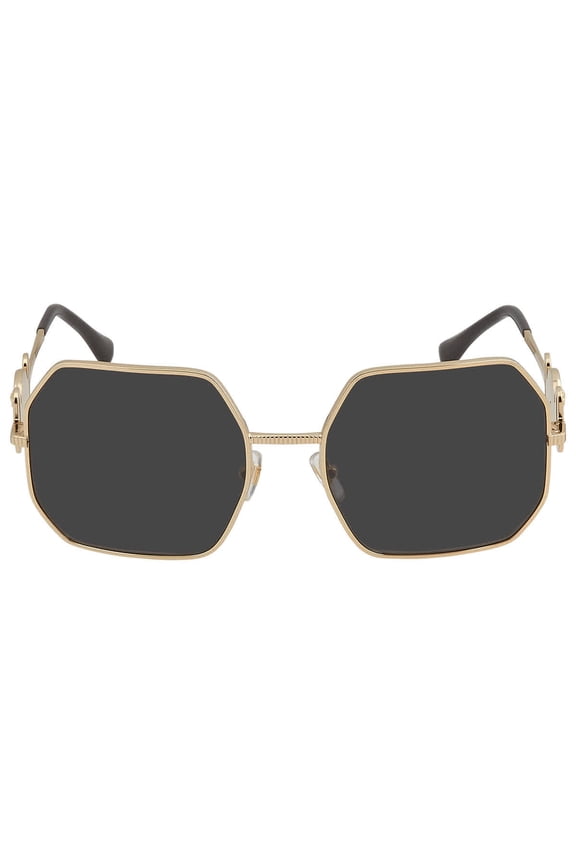 VE 2248 Metal Womens Irregular Sunglasses Gold 58mm Adult