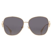 Versace Womens 60mm Sunglasses, Gold