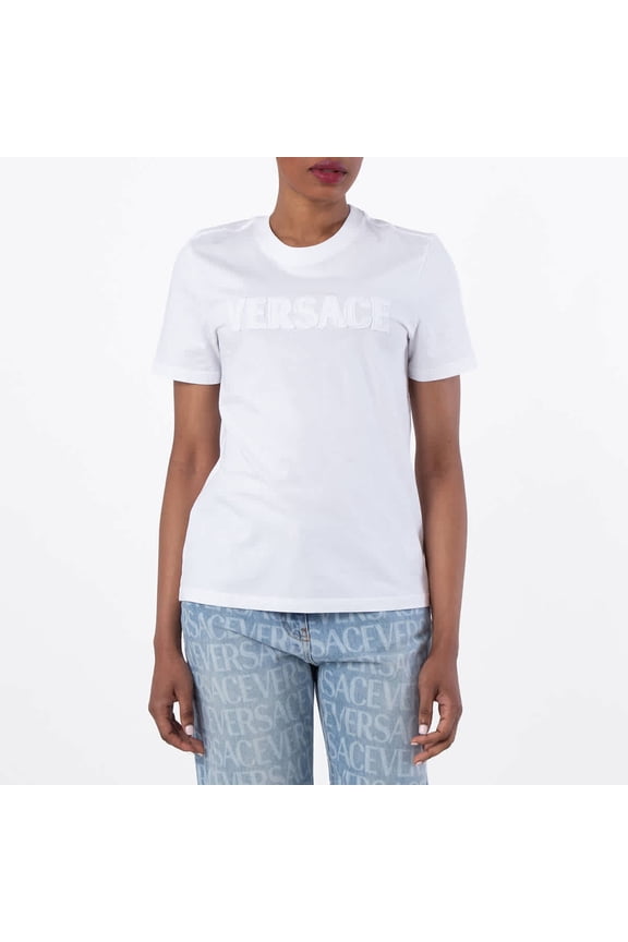 Cotton T-Shirt With Logo (Women's)