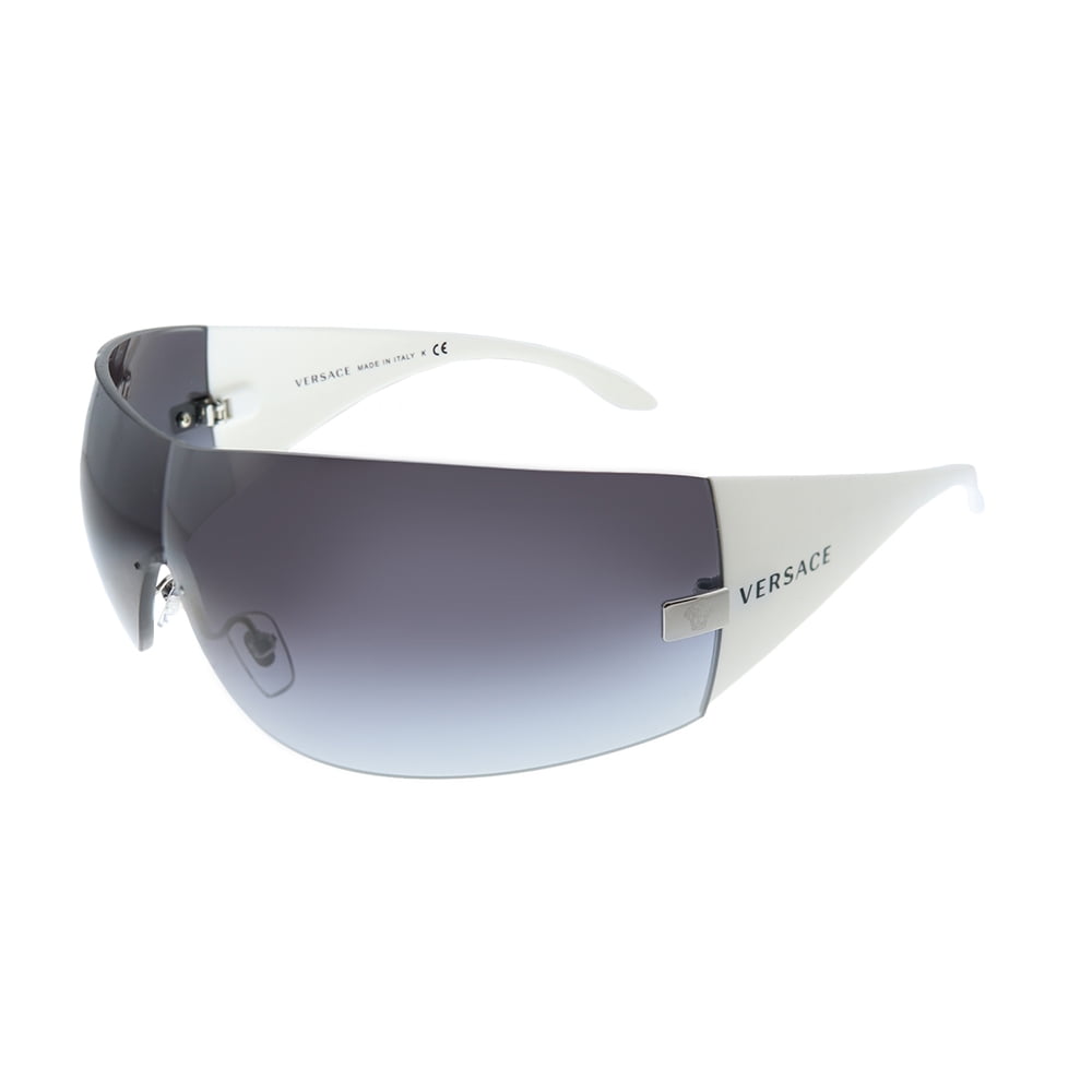 Versace Women's Gradient VE2054-10008G-41 Grey Rectangle Sunglasses ...