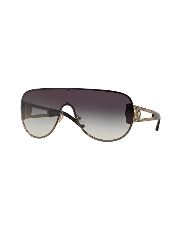Women's Gradient VE2166-12528G-41 Black Wrap Sunglasses