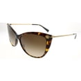 thumbnail image 1 of Versace Women's Gradient VE4345B-108/13-57 Brown Butterfly Sunglasses, 1 of 3