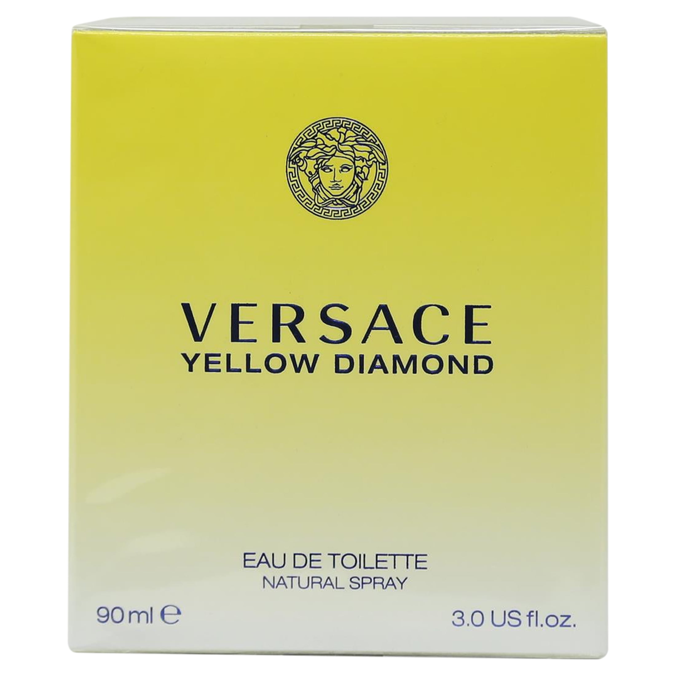 Versace Yellow Diamond Eau De Toilette Spray for Women, 3.0