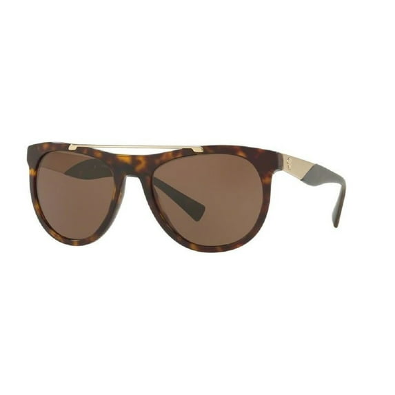 Versace by Luxottica Havana Rectangular Sunglasses, Brown