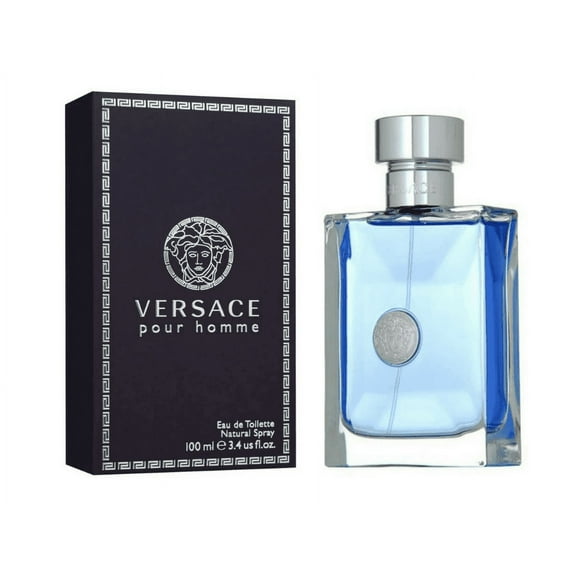 VersacePour Homme for Men 3.4 oz Eau de Toilette Spray