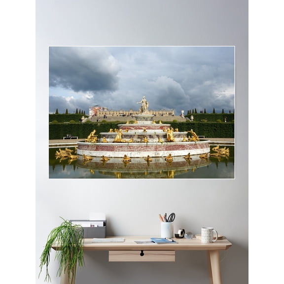 Versailles 14 Poster Wall Art, Modern Wall Decor For Living Room Bedroom, 24x36 UNFRAMED