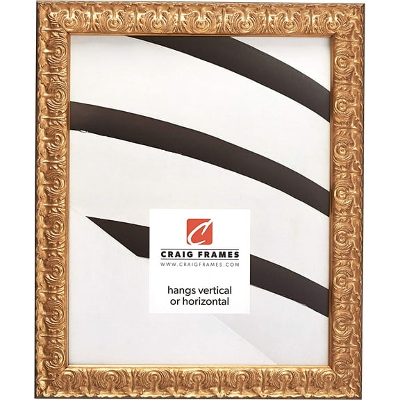 Versailles, 25x25 Picture Frame, Ornate Gold