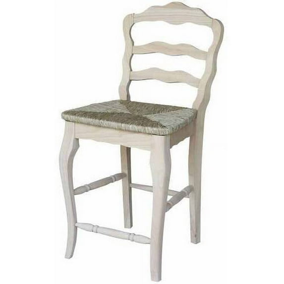 Versailles Counter-Height Stool, 24", Rush Seat