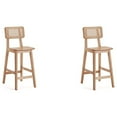 thumbnail image 1 of Versailles Counter Stool and Natural Cane - Set of 2, 1 of 12