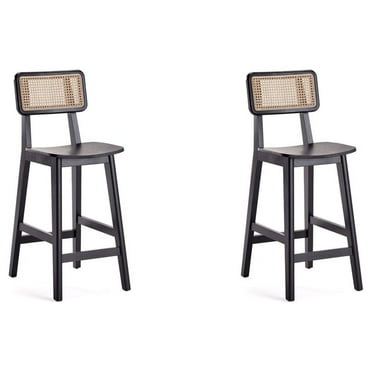 Versailles Counter Stool   and Natural Cane - Set of 2