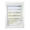thumbnail image 1 of Versailles Cordless Zebra Privacy Room Darkening Shade for Windows 36" x 72" Eggshell, 1 of 6
