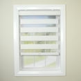 thumbnail image 1 of Versailles Cordless Zebra Privacy Room Darkening Shade for Windows 39" x 72" Eggshell, 1 of 6