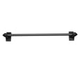 thumbnail image 1 of Versailles Magnetic Super Hold Steel Heavy Duty Curtain Rod Set for Windows 15" - 28" Graphite, 1 of 3
