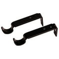 thumbnail image 1 of Versailles Single Wall Brackets for 5/8" - 3/4" Rods 4" - 6" Projection Pair Espresso, 1 of 2