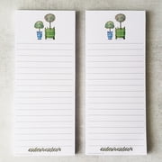Versailles Topiary Refrigerator Notepads - SET OF TWO PADS