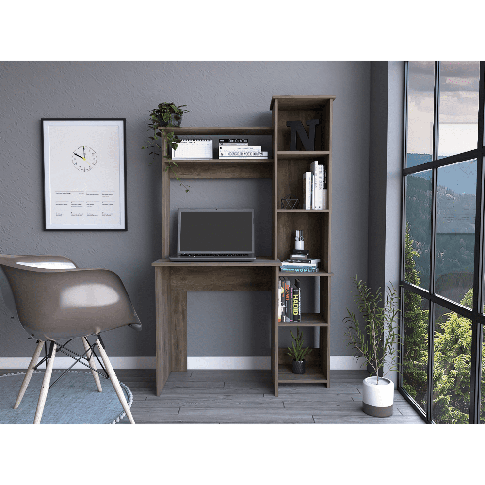 Versalles Collection Free Standing Home Office Computer Desk with 2 Top