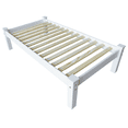 thumbnail image 1 of Versaloft Harmony Amish Crafted Solid Wood Full Bed Frame in White Paint - Pine Bed Frame Made in the USA by Skilled Craftsmen, 1 of 3