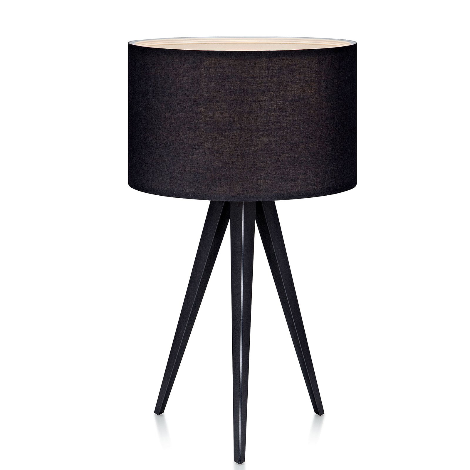 Black tripod table lamp deals