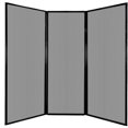 thumbnail image 1 of Versare Polycarbonate Privacy Screen Folding Panel | 3 Panels | 7'6" Wide x 7'4" Tall Light Gray, 1 of 7