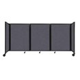 thumbnail image 1 of Versare Room Divider 360 Folding Portable Partition | Freestanding Decorative Room Separator | 3, 5, 7 or 9 SoundSorb Panels Wide | Up to 7'6" Tall, 1 of 6