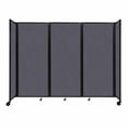thumbnail image 1 of Versare Room Divider 360 Folding Portable Partition | Freestanding Decorative Room Separator | 3, 5, 7 or 9 SoundSorb Panels Wide | Up to 7'6" Tall, 1 of 6