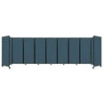 thumbnail image 1 of "Versare Room Divider 360 Portable Wall Partition | 9 Panels Wide | 25' x 6'10" Caribbean Fabric Panels", 1 of 7