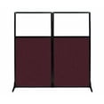 thumbnail image 1 of Versare Workstation Screen Partiton | Modern Office Cubicle | | Flexible Work Space | 1, 2 or 3 Fabric Panels Wide | With Window, 1 of 6