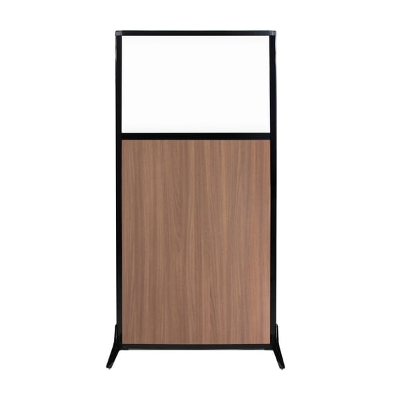 Versare Workstation Screen Partiton | Modern Office Cubicle | | Flexible Work Space | 1, 2 or 3 Laminate Panels Wide | With Window