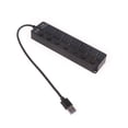 thumbnail image 1 of Versatile 1 to 7 Port USB3.0 Hub Splitter High Speed Data Transfer USB Extender, 1 of 10
