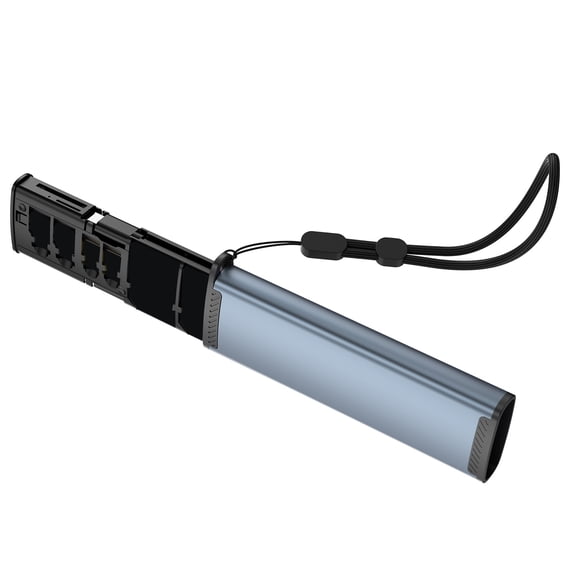 Versatile 13-in-1 Card Reader and Storage Box High-Speed Data Transfer, Type-C to USB and Lightning Adapters