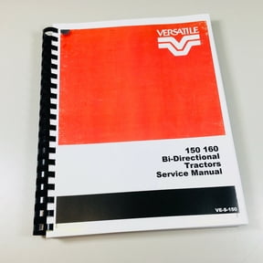 Versatile 150 160 Bi-Directional Tractor Service Repair Manual
