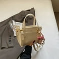 thumbnail image 1 of Versatile 2025 carrying niche new casual single shoulder small square fashionable crossbody bag, spring style minimalist hand, 1 of 10