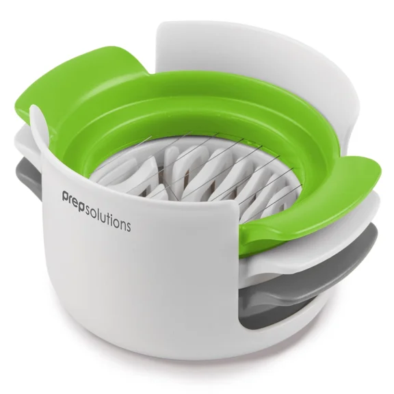 Versatile 3-In-1 Egg Slicer - Easy Slicing, Wedge, And Halving Of Eggs