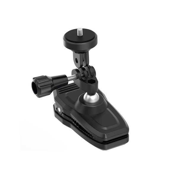 Versatile 360 Rotation Backpack Clip for Action Cameras Magnetic Adsorption for Hero, Insta360, and DJI Series